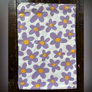 (25ct) Polymailer 14.5x19 purple flowers